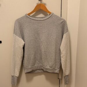 NSF Gray Colorblock Sweater